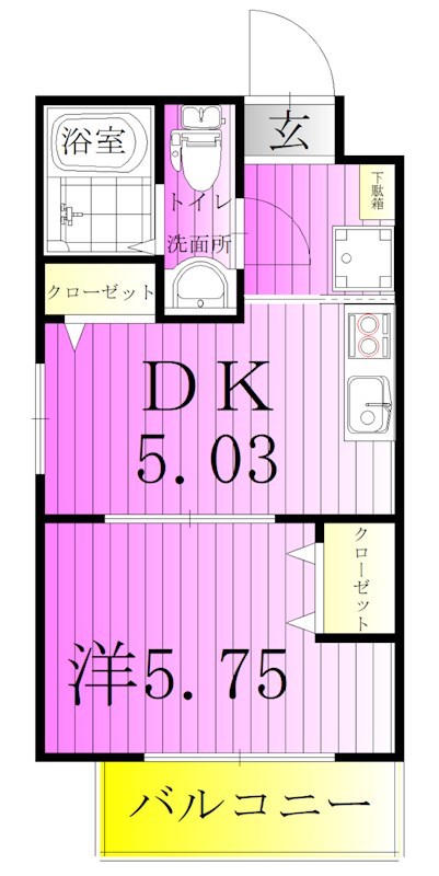 GRAN PASEO六町 間取り図