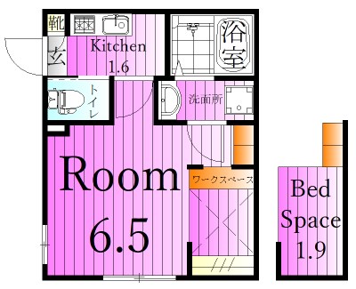 Myひまわり 間取り図
