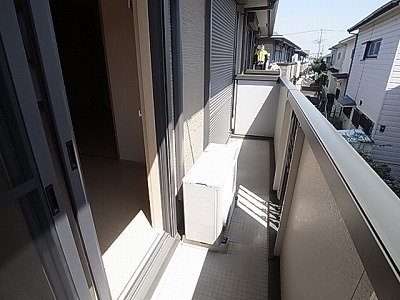 ヴィルヌープⅢ ベランダ