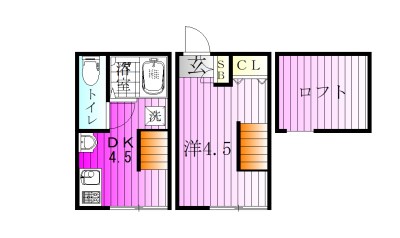 ティロ・フィナーレ松戸B 5号室 間取り