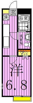 きぃちゃんハイム 間取り図