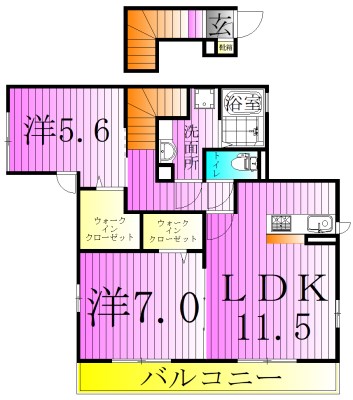 アンタレス 間取り図