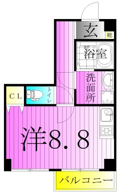 クレストKai 間取り図