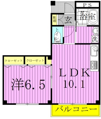 アーバングレース  間取り図