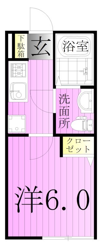 メゾンヴェルテ 間取り図