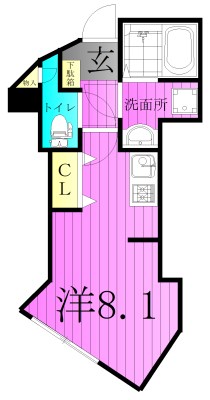 KEIJI竹ノ塚 間取り図