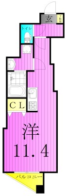 KEIJI竹ノ塚 間取り図