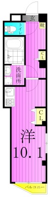 KEIJI竹ノ塚 間取り図