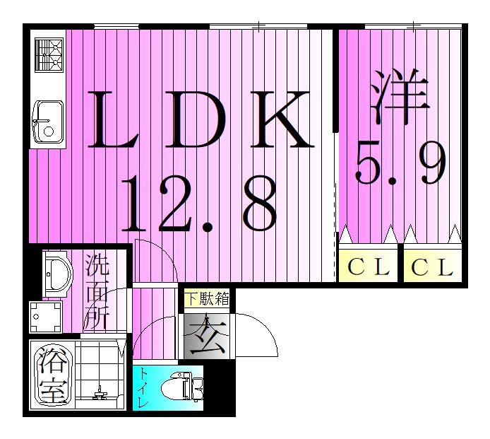 ウエスト・ハイランド・コート 間取り図