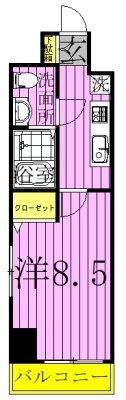 グランドコート親水公園  間取り図
