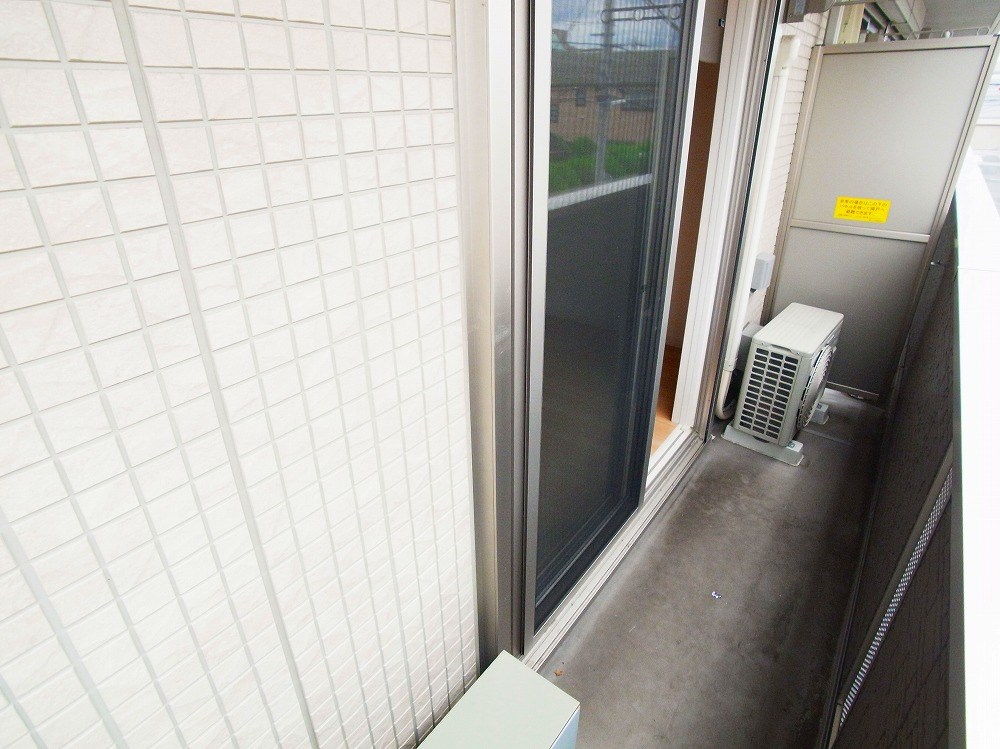 クレスト竹の塚 ベランダ