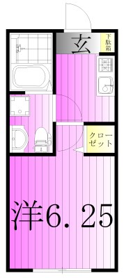 ファーストステージ北千住 間取り図