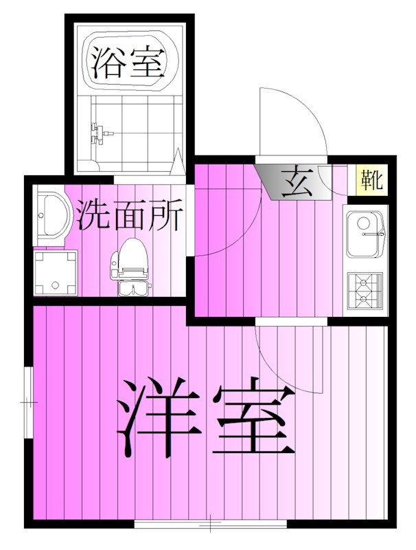 トレピアーニ青井 間取り図