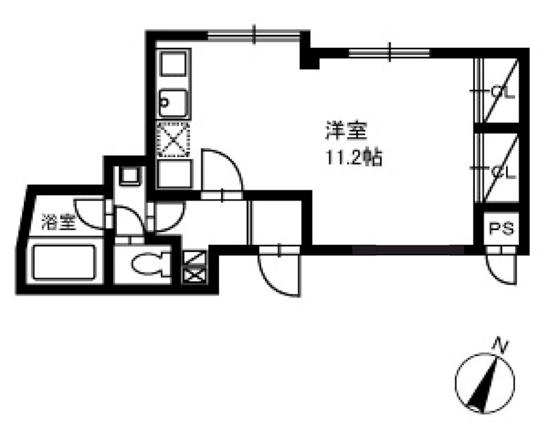 ＲｅｎｏＣｏｕｒｔ　ＩＺＵＭＩ 間取り図