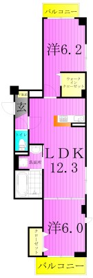 グラン　ロジュマン 間取り図