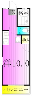 アネックスＫ－1 間取り図