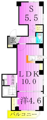 カーサ　グラシア 間取り図