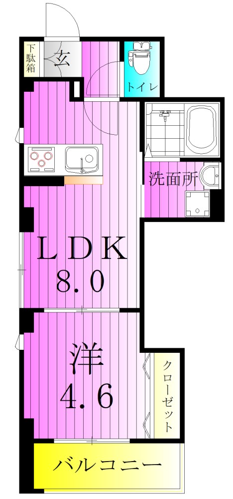 カーサ　グラシア 間取り図
