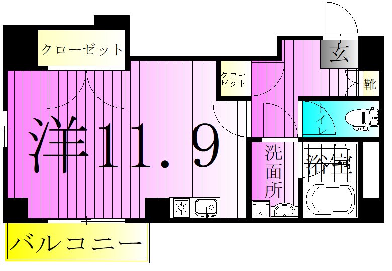 LOTUS GARDEN HOSAKA 間取り図