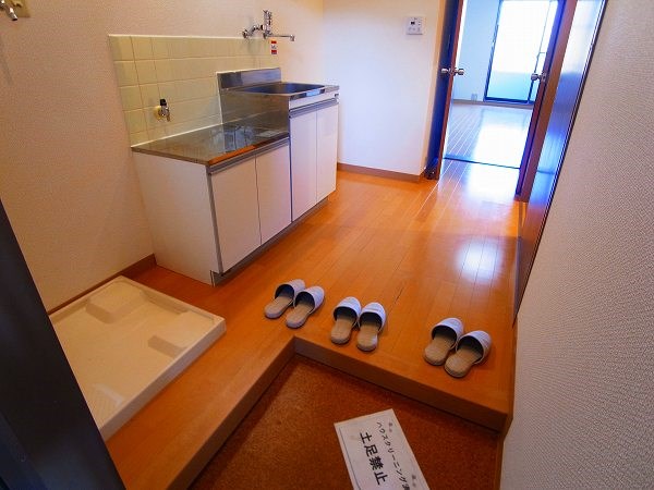 流山パークハイツ 玄関