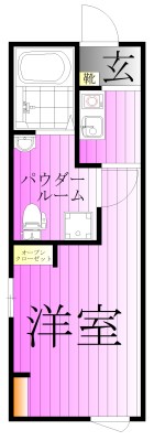 オアシス五反野レジデンス 間取り図