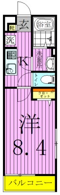 リブリ・ＡＬＢＥＲＯ  間取り