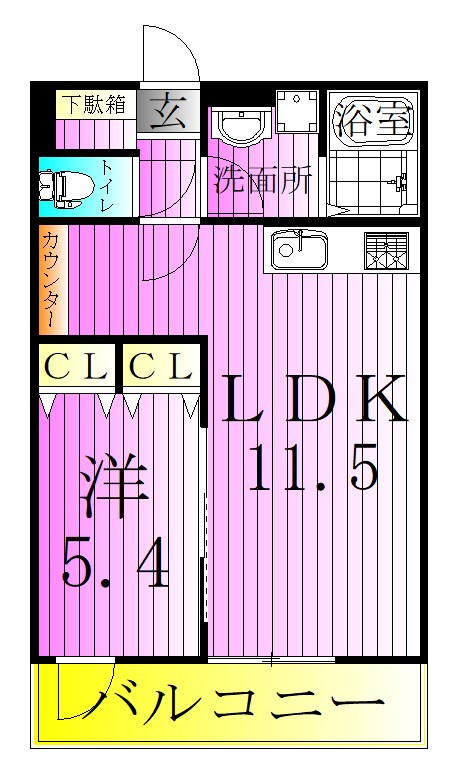 ウエスト・ハイランド・コート 間取り図