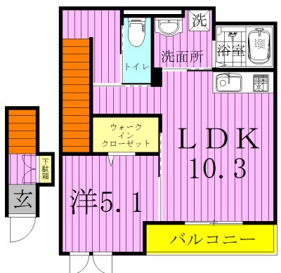 アイリスガーデン1 間取り図