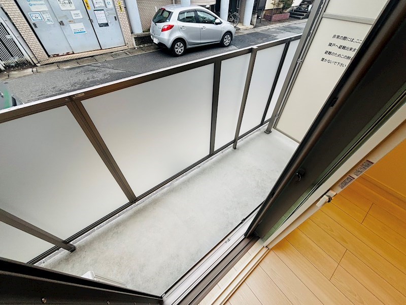 Leaf Hills Shinmatsudo ベランダ