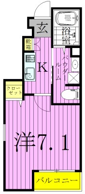 Ｅｔｏｉｌｅ梅島（エトワールウメジマ） 間取り図