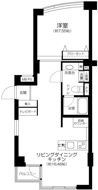グリーンプラザ綾瀬2 間取り