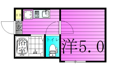ジャスミンテラス五反野 間取り図