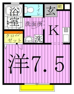 ベルコンフォート  間取り
