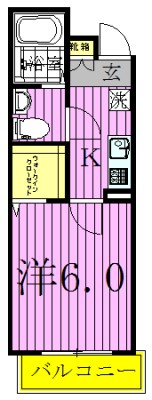ＡＪ六町 間取り図