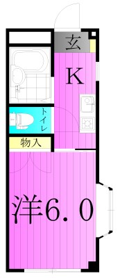 コーラルリーフ  間取り図