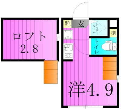 エスタディオ北千住 間取り