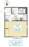 オーネスト西新井 間取り図