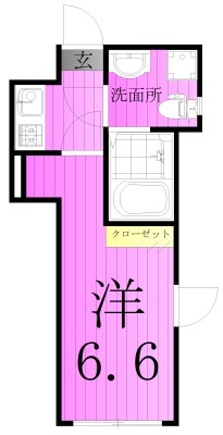 FOREST GOTANNO 間取り図