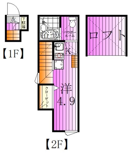 ＦＥＲＩＯ谷中公園 間取り図