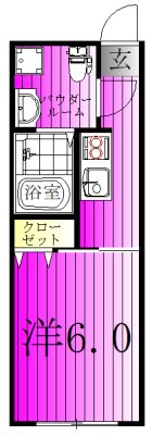 グランドメゾン 404号室 間取り