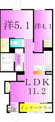 メゾン・ソラリス 間取り図