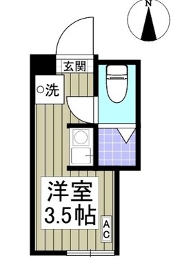 サークルハウス舎人弐番館 間取り図