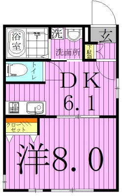 SQUARE2 間取り図