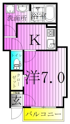 シャルマン1 間取り