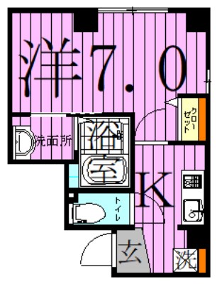 ラヴィエ 間取り図
