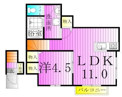 Casa Felice 間取り図