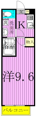 Klavier（クラヴィーア） 202号室 間取り