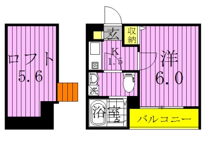 北柏リージェンシー 105号室 間取り
