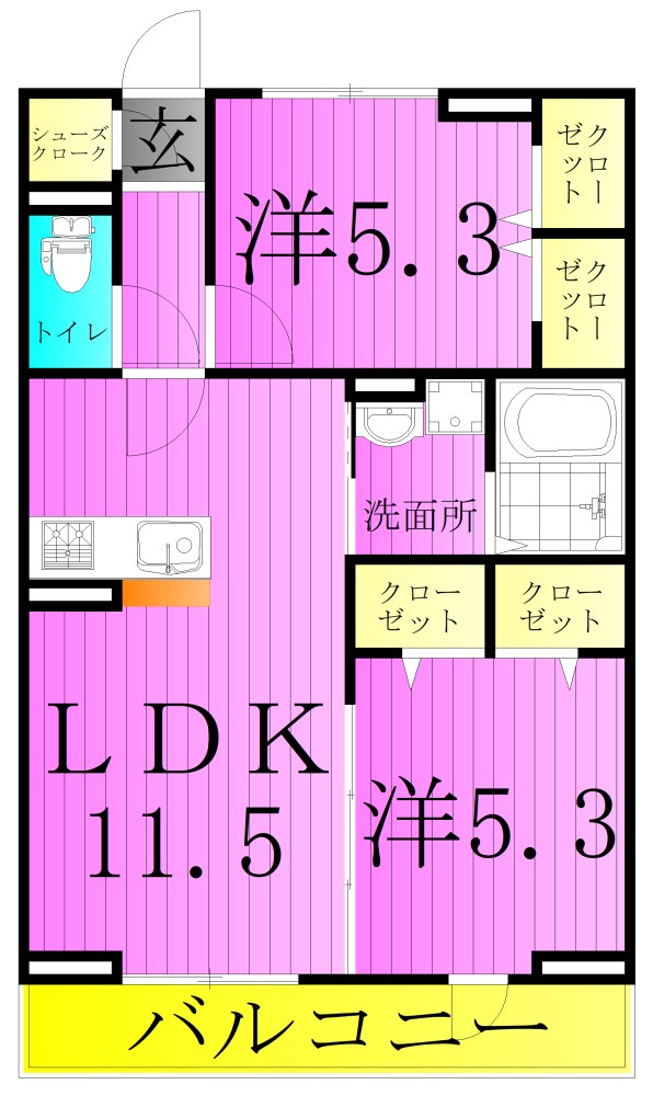 Nagaya Gate Site 間取り図