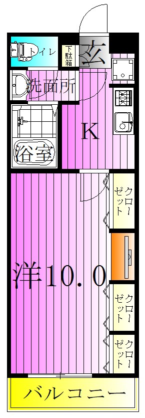 Ribion 間取り図